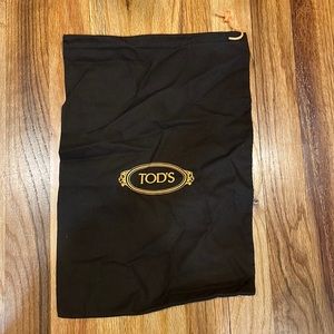 Tods dust bag never used